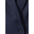 Veste Tailleur Croisée Marine