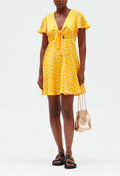 Claudie Pierlot - C&T Dress - Raffia Polka Dots - Light Print