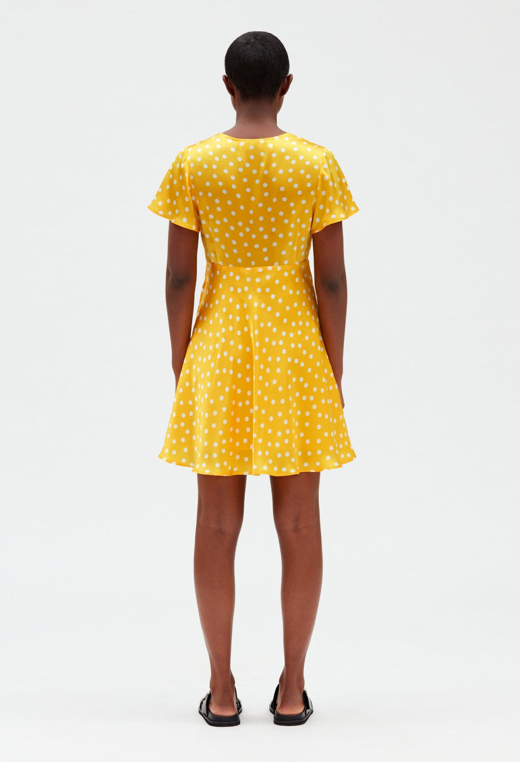 Claudie Pierlot - C&T Dress - Raffia Polka Dots - Light Print