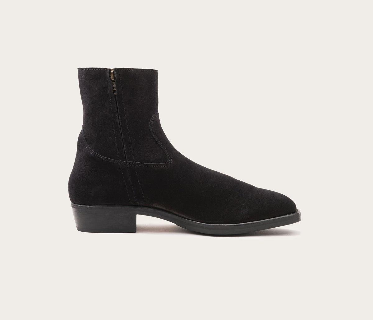 Bottines Clint - Velours Charbon - Mixte