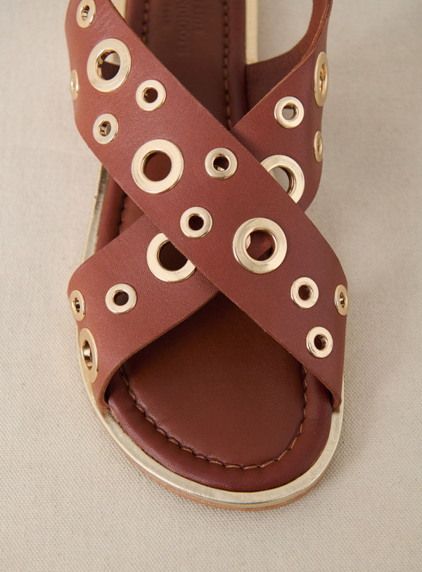 Sandales Coberts - Camel