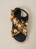 Coberts Sandals - Leopard