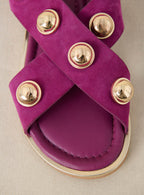 Sandales Coberts - Violet