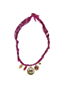 Collier Colombiana Perroquets A Balance Rose