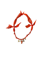 Collier Golden Fluo Poisson Orange Fluo