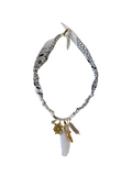 Collier Poetic Blush Fleur Et Plume