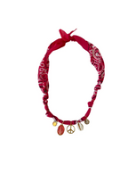 Collier Santa Giulia Peace Fuschia