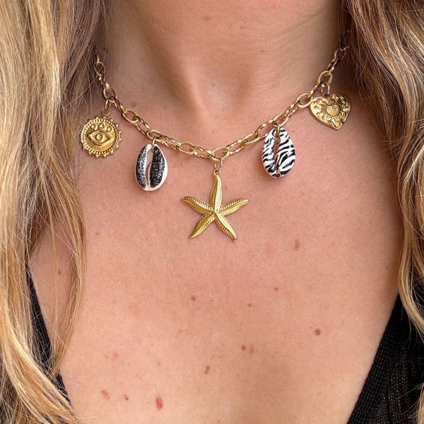 Collier Tallulah Zèbre