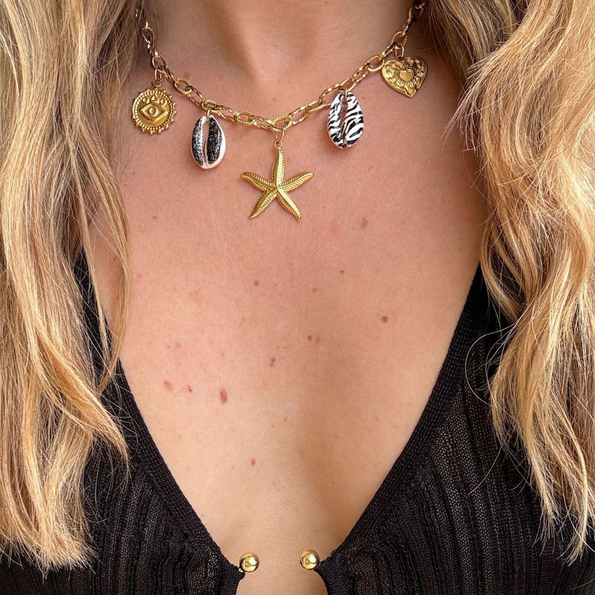 Collier Tallulah Zèbre