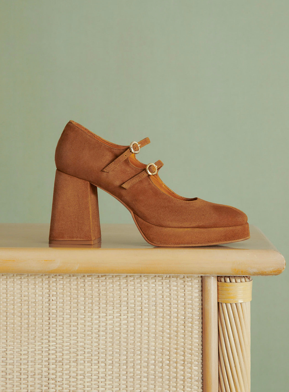 BABIES DAIM CAMEL CONSTANCE PETITE MENDIGOTE