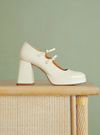 BABIES VERNIES BLANCHES CONSTANCE PETITE MENDIGOTE