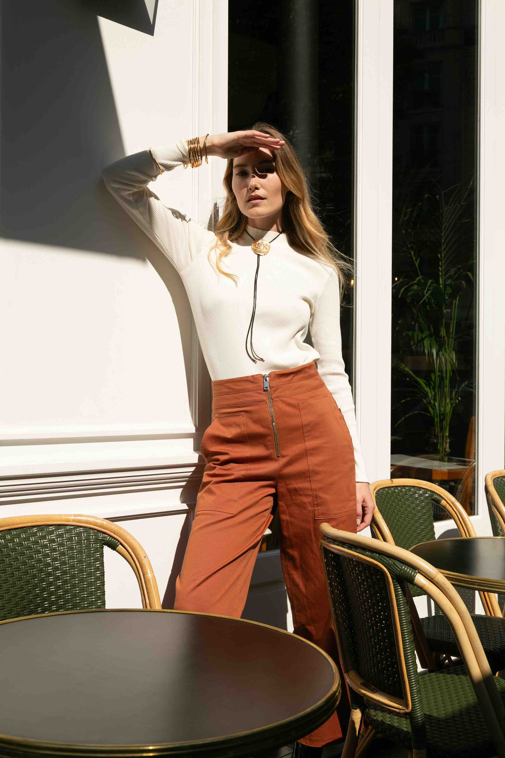 Pantalon Taille Haute - Ivy