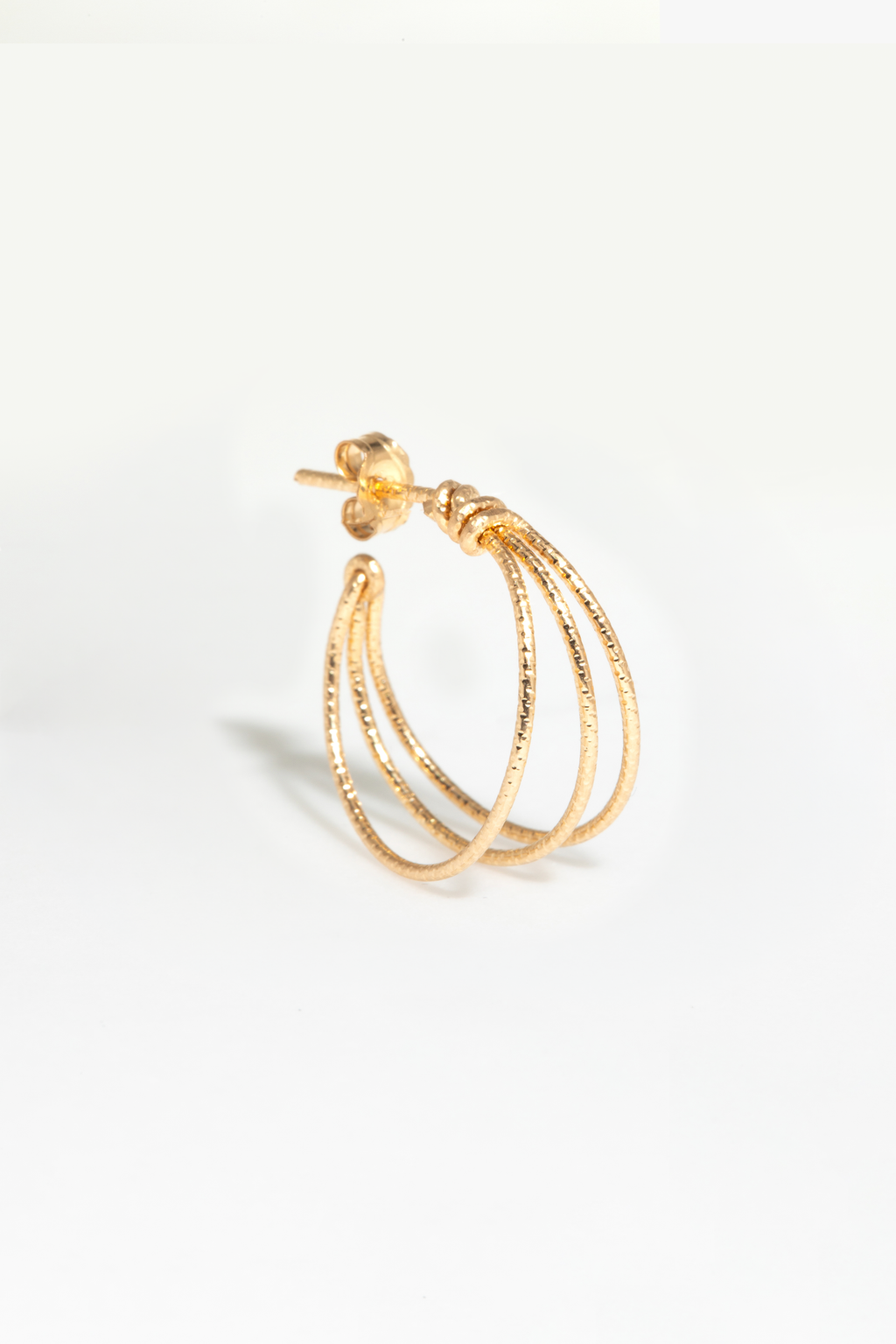 Aros Pequeños Triples - Brillante