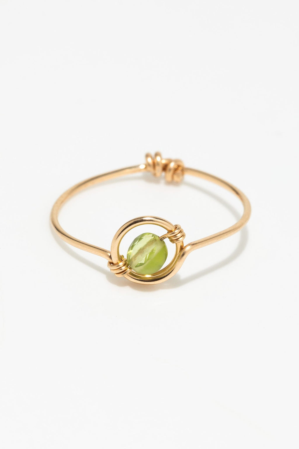 Ring Swan - Peridot