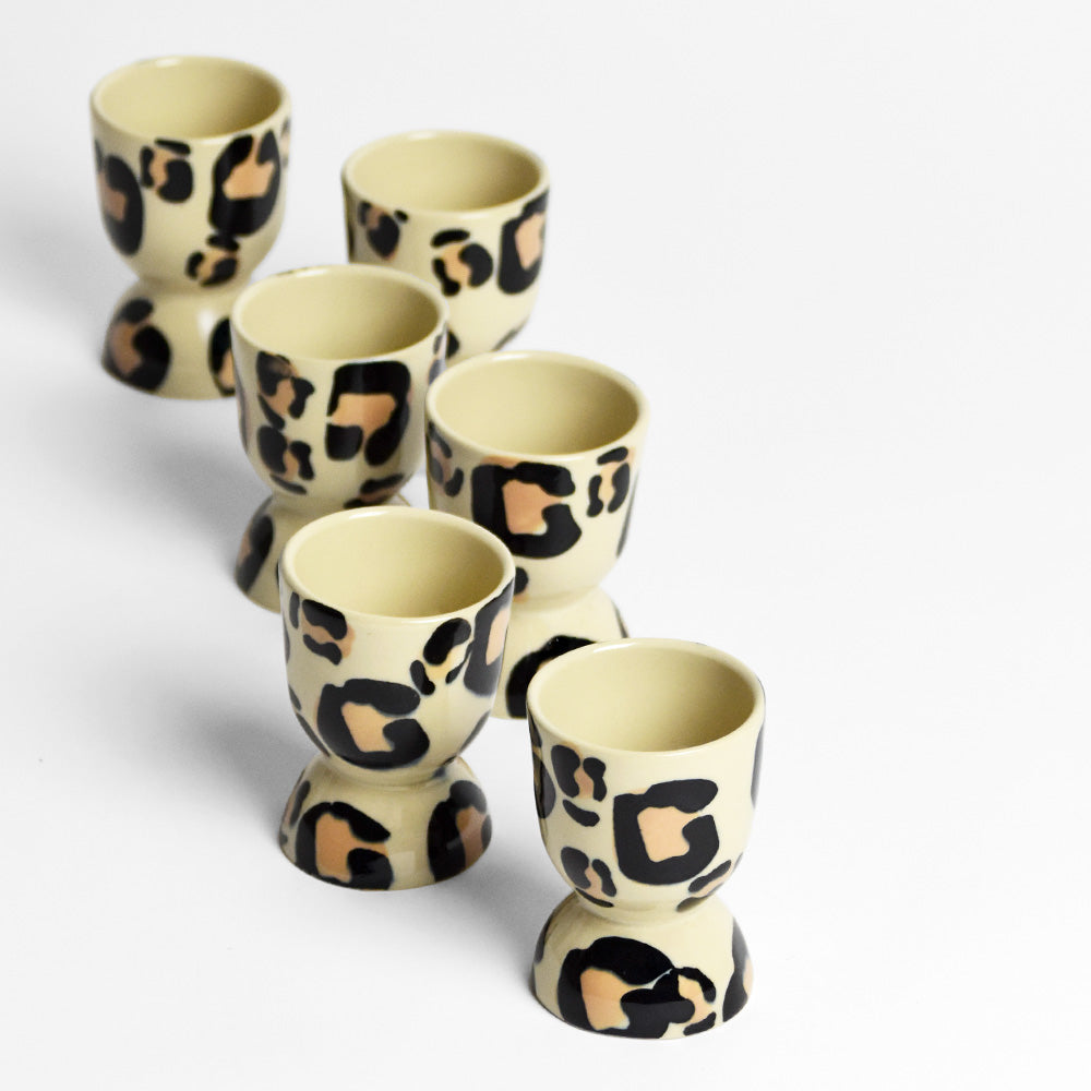 Set de 2 hueveras - Leopardo