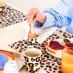 Set de 2 hueveras - Leopardo