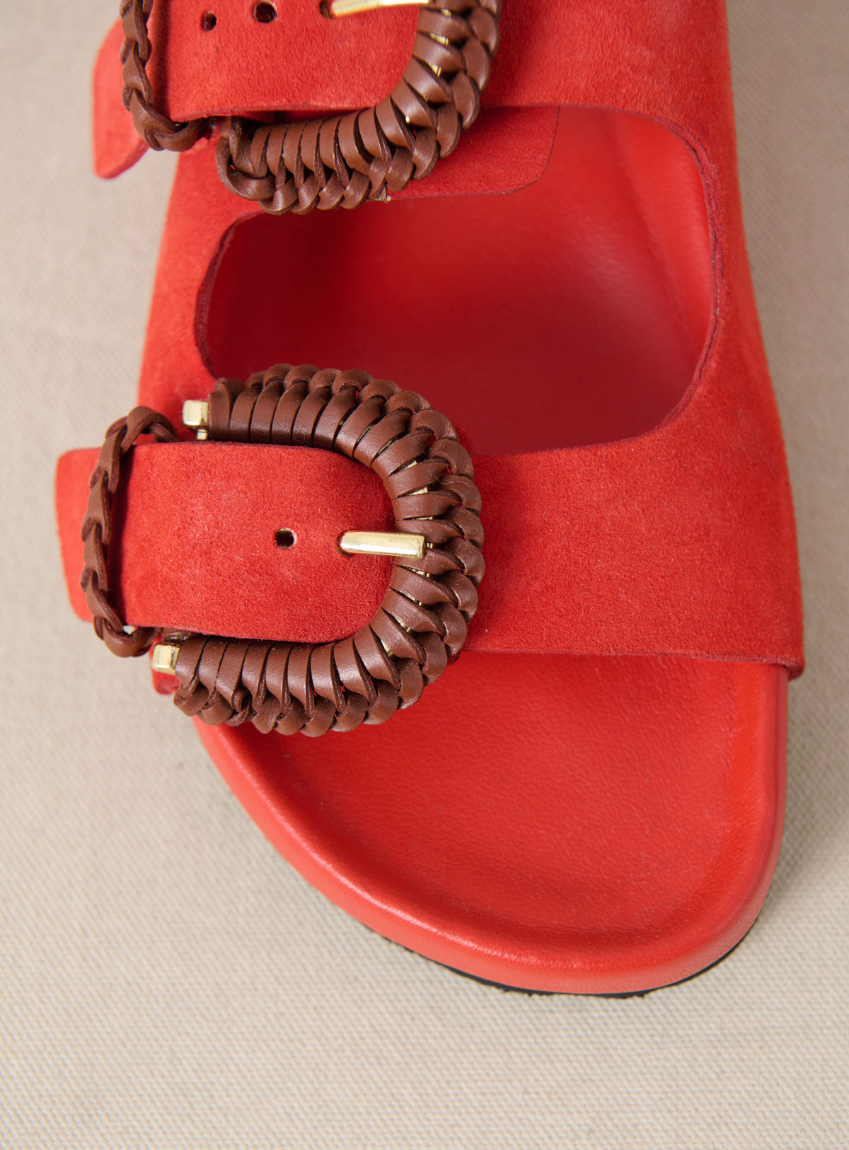 Sandales Cora - Rouge