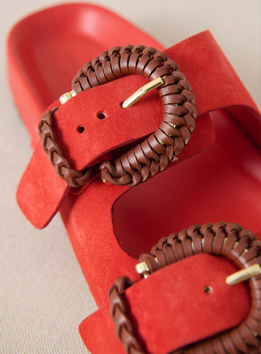 Sandales Cora - Rouge