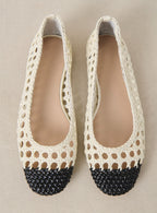 Ballerines Coralie - Ecru