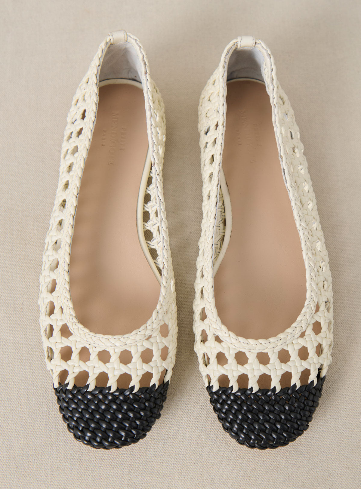 Ballerines Coralie - Ecru