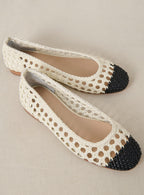Ballerines Coralie - Ecru