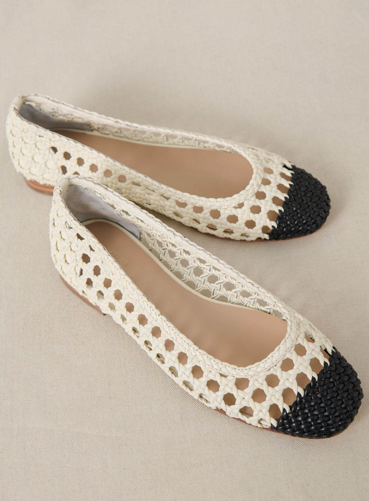 Ballerines Coralie - Ecru