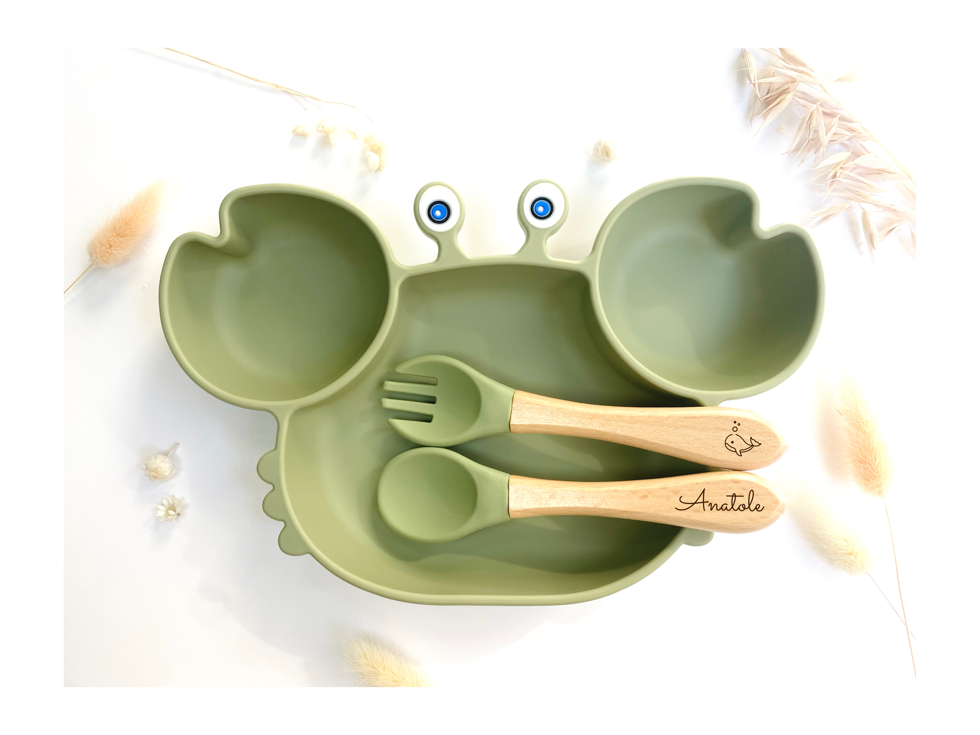 Gab The Crab Plate (Customizable)