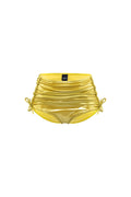 Culotte Taille Haute Fascinante Shine Jaune