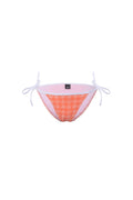 Orange Gingham Bikini Bottoms