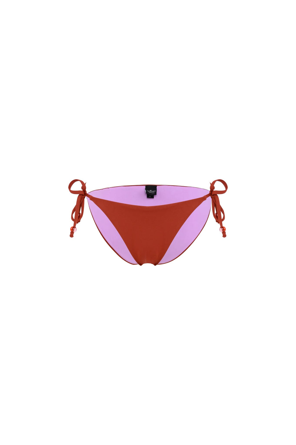 CULOTTE ATTACHANTE PERLES DEGRADE BRUN