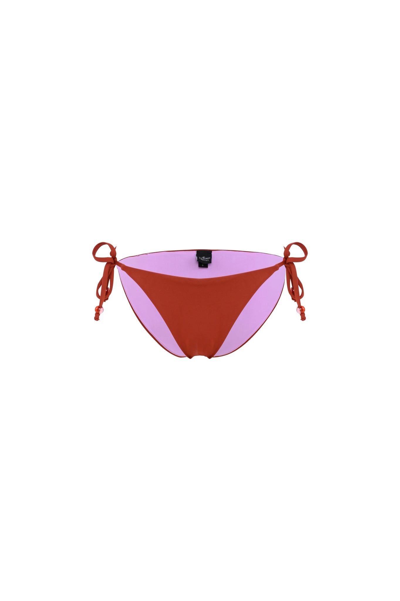 CULOTTE ATTACHANTE PERLES DEGRADE BRUN