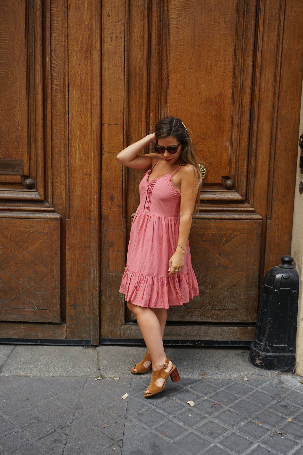 Léonie Bois De Dress - Pink