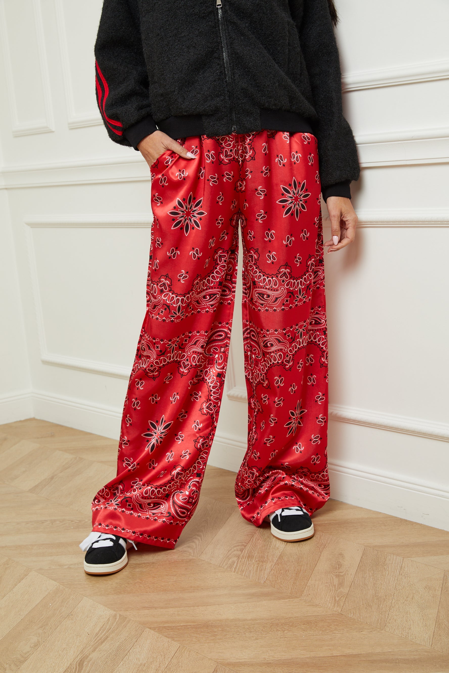 Pantalón Bandana - Rojo