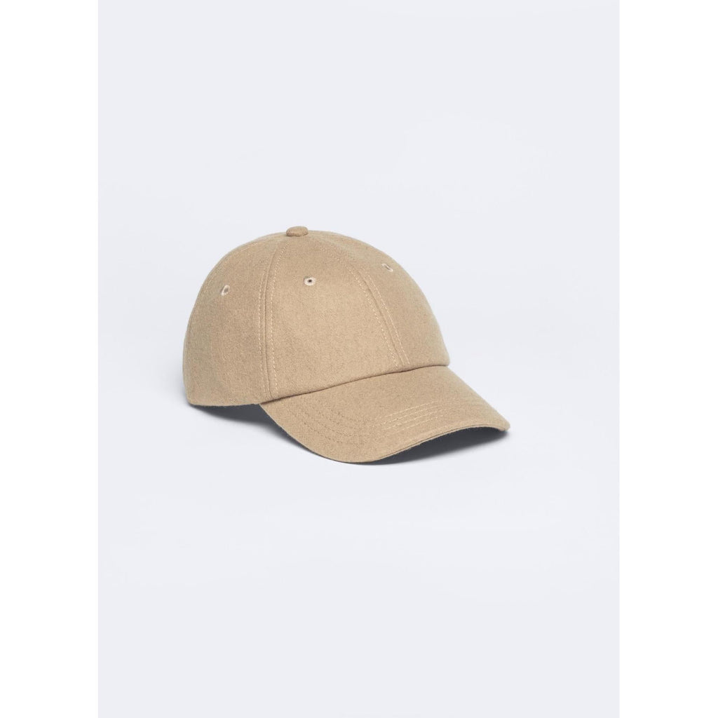 Fursac - Casquette En Laine Mélangée - Camel