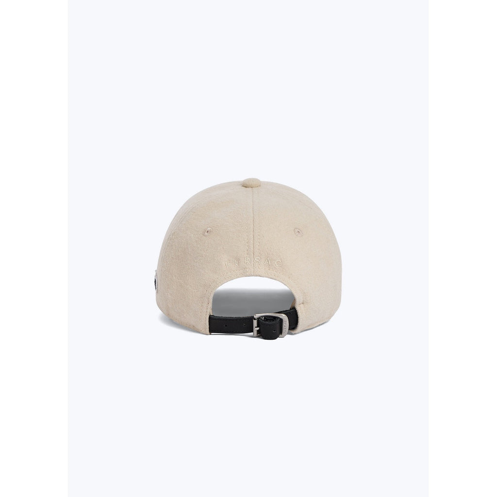 Fursac - Cotton Moleskin Cap - Beige