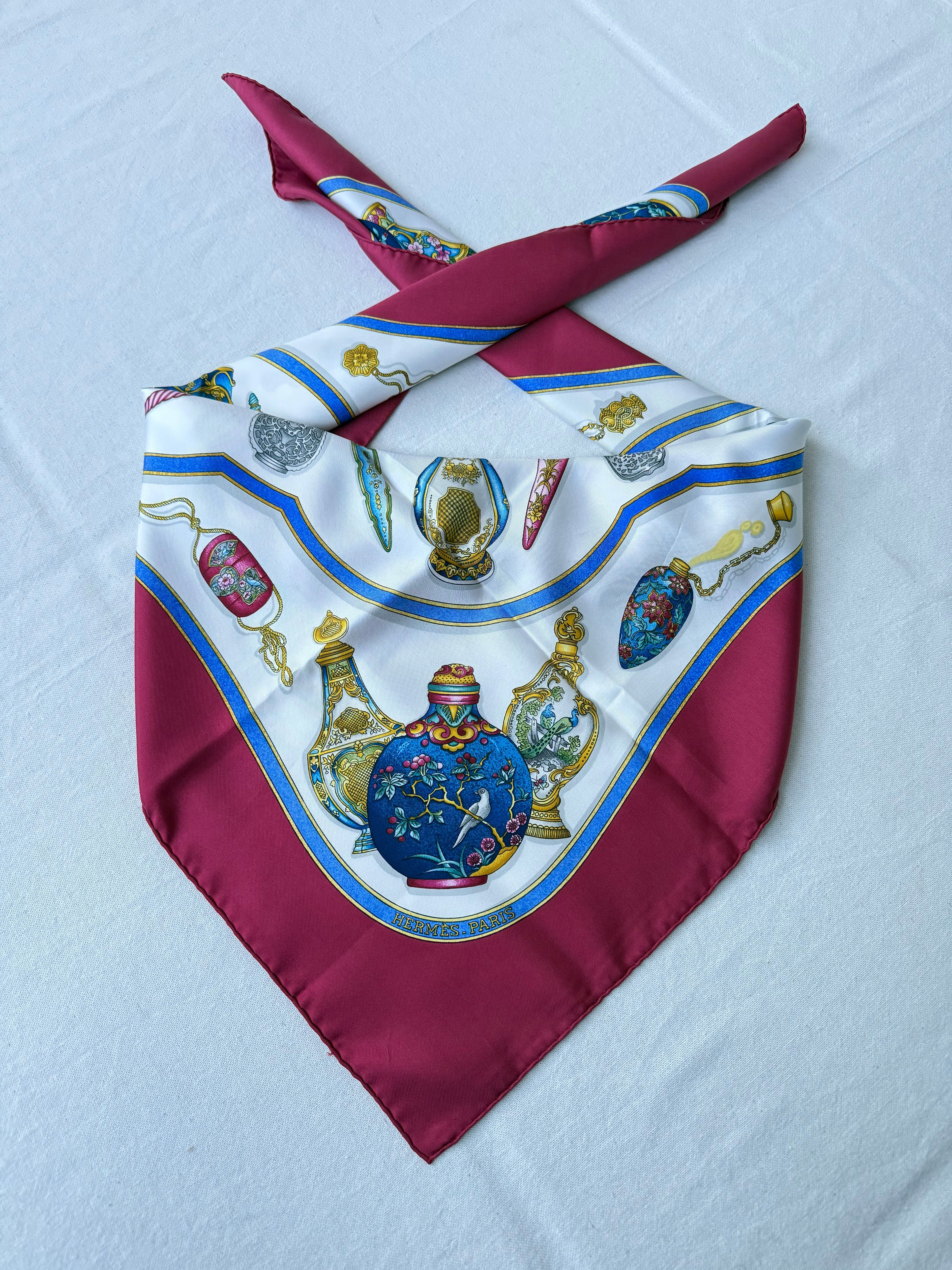 Hermès Scarf – Flacons Model