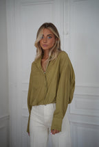 Miranda Short Blouse - Green