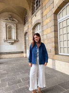 Chaqueta vaquera celeste