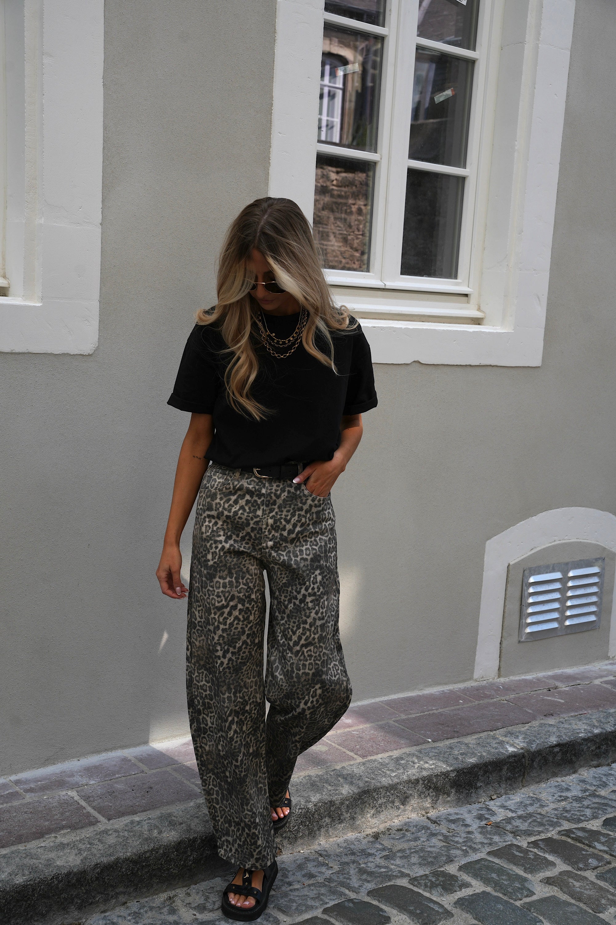 Ballon Silia Jeans - Leopard