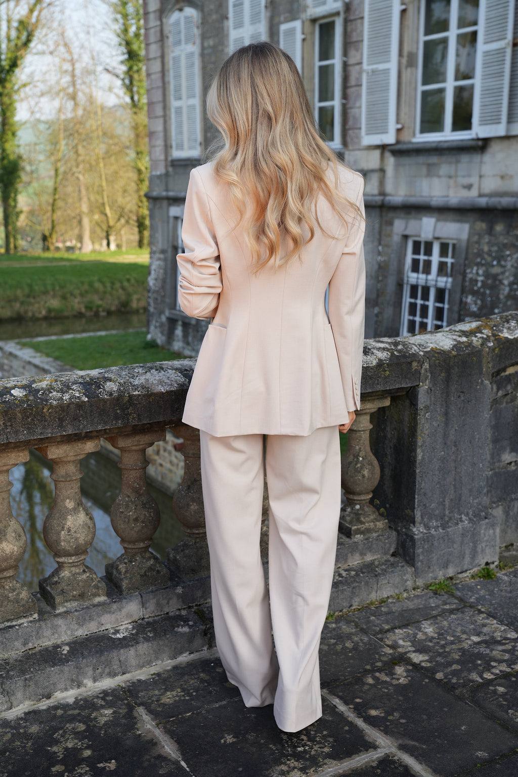 Romane Crema - Chaqueta Blazer