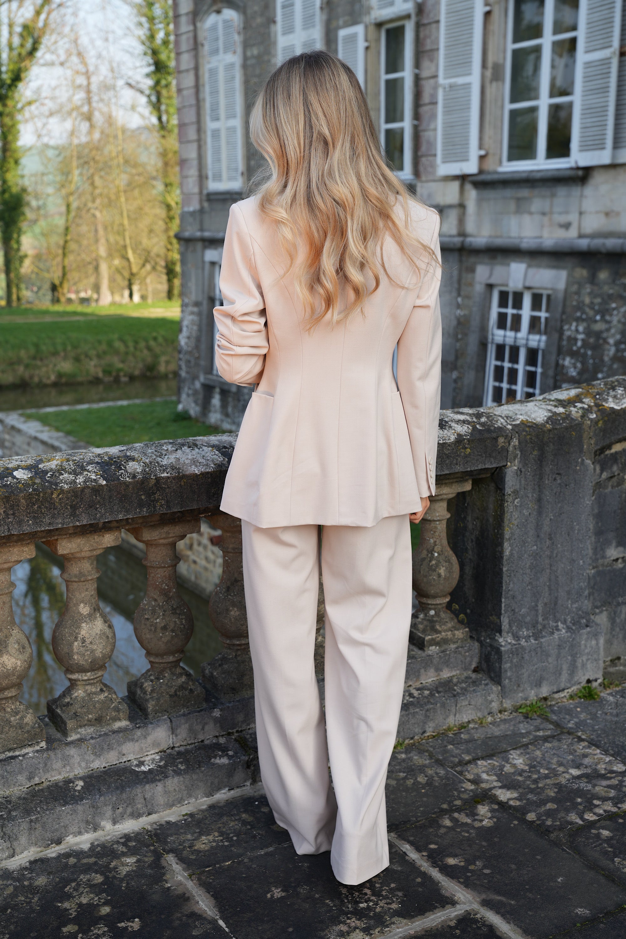 Romane Crema - Chaqueta Blazer