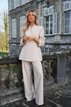 Romane Crema - Chaqueta Blazer