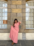 VESTIDO LARGO BELLA ROSA