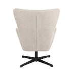 Dactyl - Fauteuil Rotatif 1 Place - Tissu - Beige