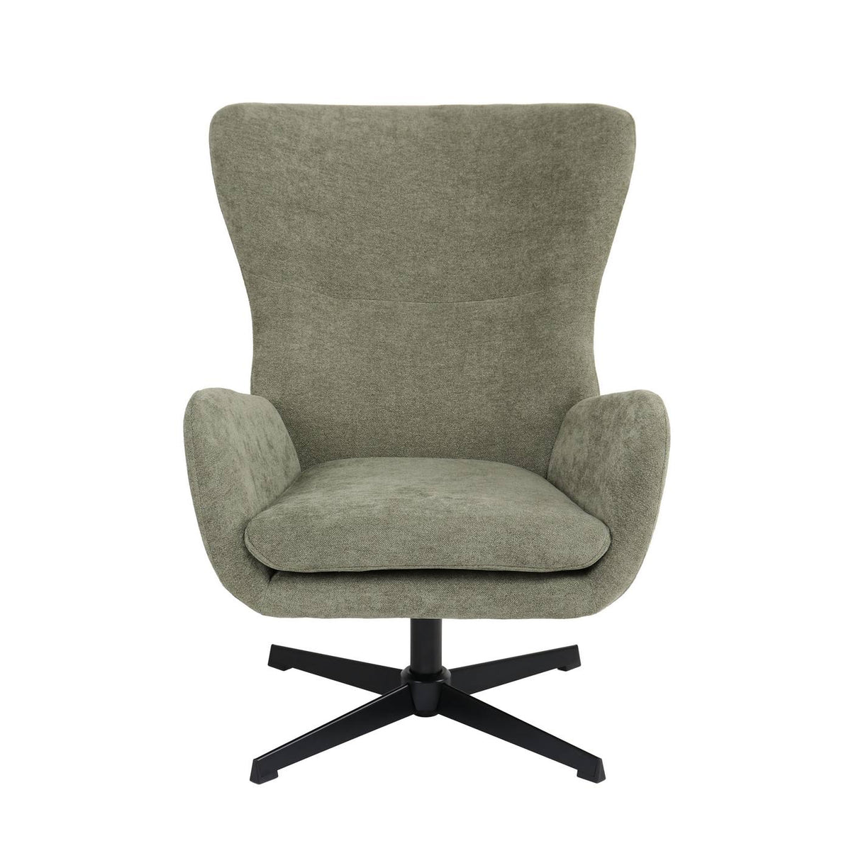Dactyl - Fauteuil Rotatif 1 Place - Tissu - Vert