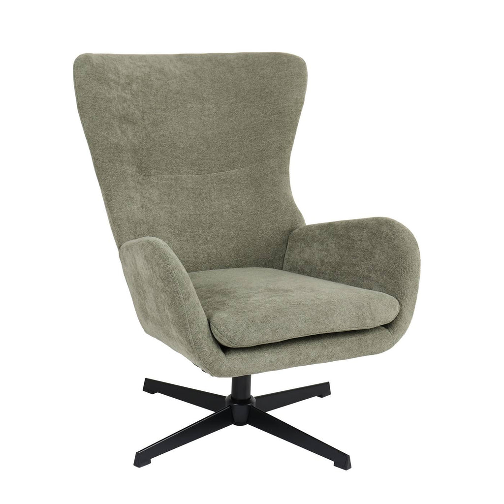 Dactyl - Fauteuil Rotatif 1 Place - Tissu - Vert