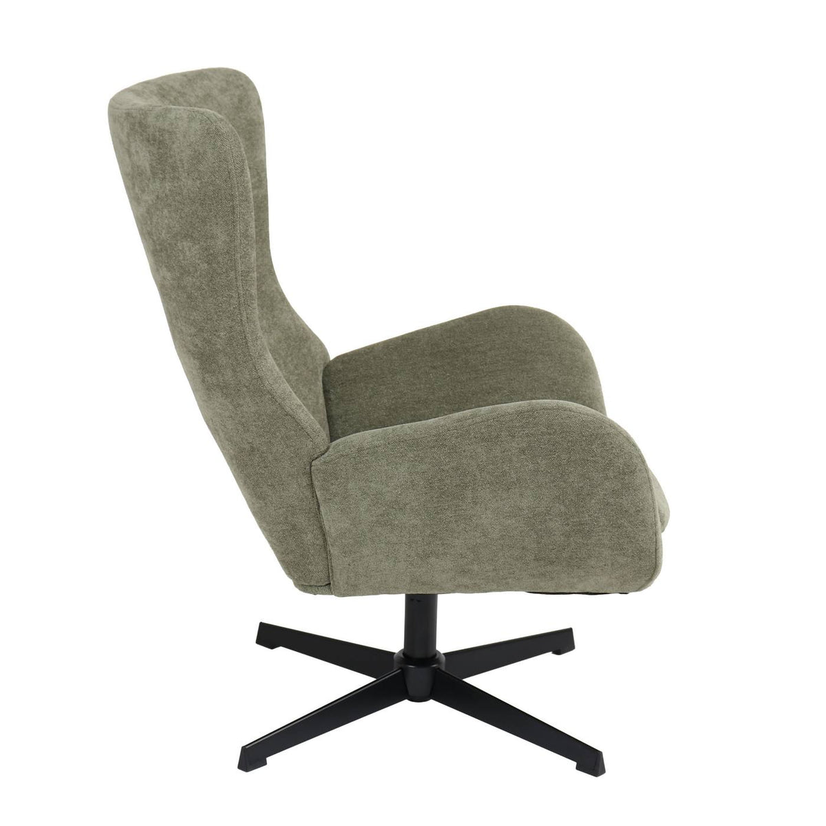 Dactyl - Fauteuil Rotatif 1 Place - Tissu - Vert