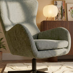 Dactyl - Fauteuil Rotatif 1 Place - Tissu - Vert