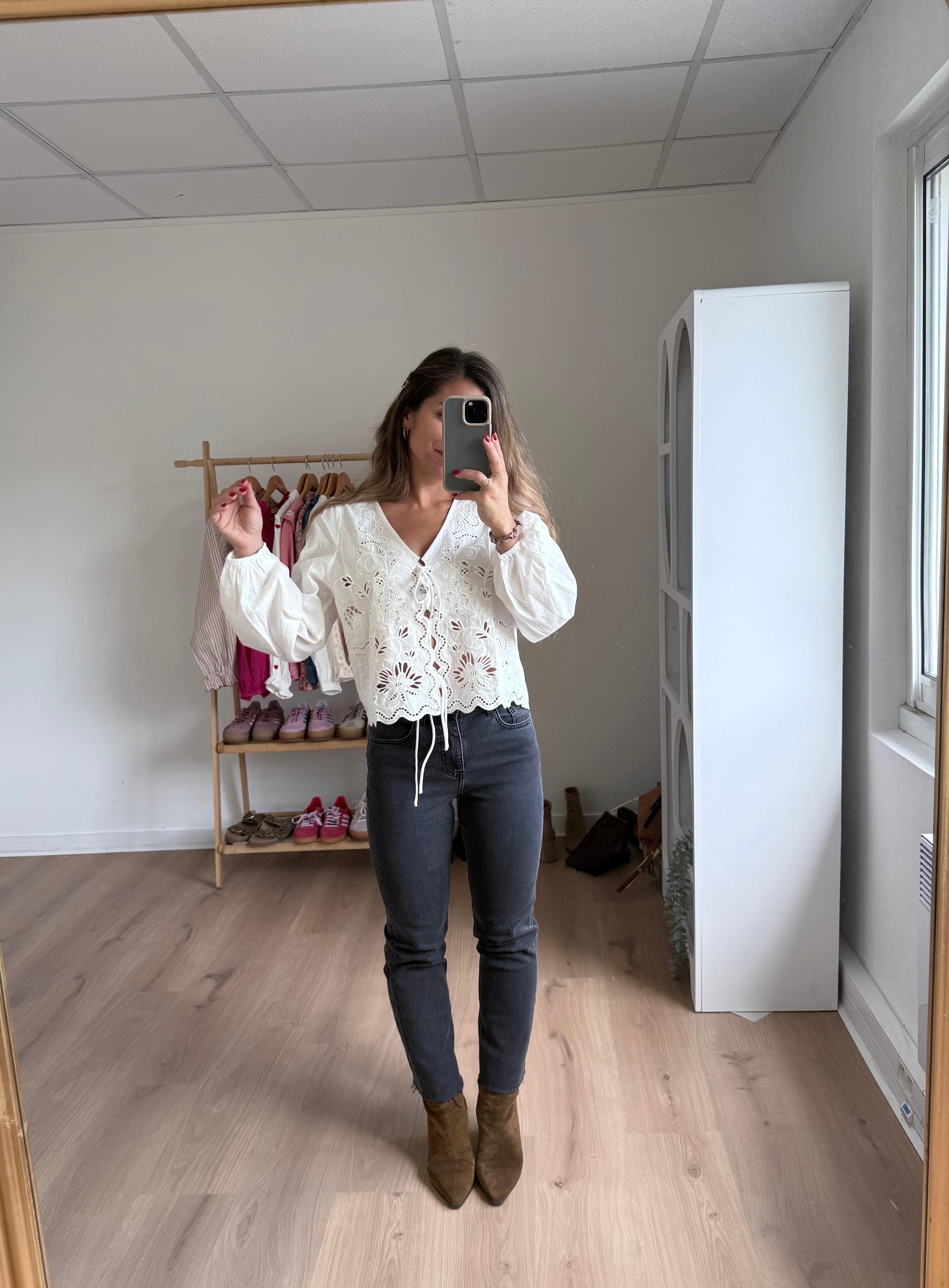 Juliette Embroidered Blouse