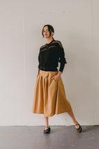Skirt - Dazia - Curry